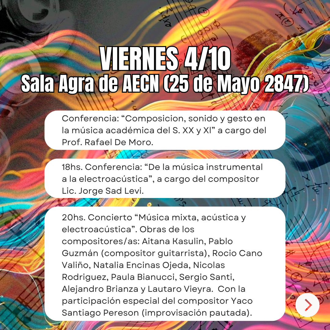 Musica Mixta, Acustiaca y Electroacústica